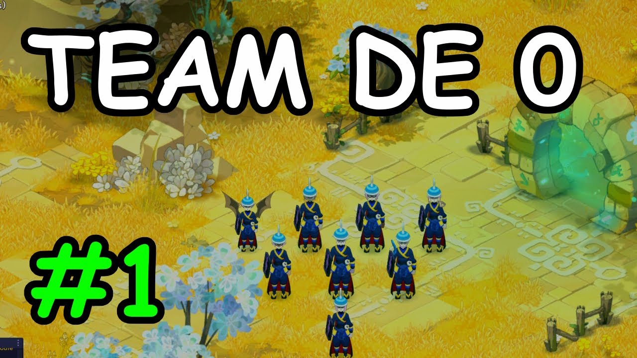 TEAM PVM DE 0 A 8 COMPTES DOFUS 3 - EPISODE 1
