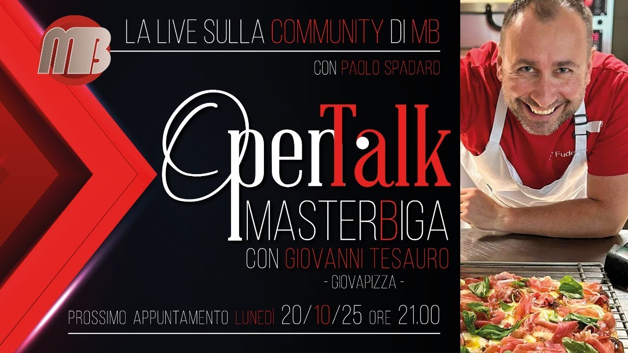 OPEN TALK MASTERBIGA CON GIOVANNI TESAURO