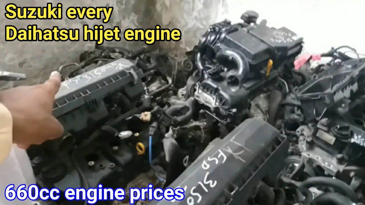 660cc engine prices in Pakistan | Daihatsu hijet engine | Suzuki every |Nissan clipper| Mitsubishi,