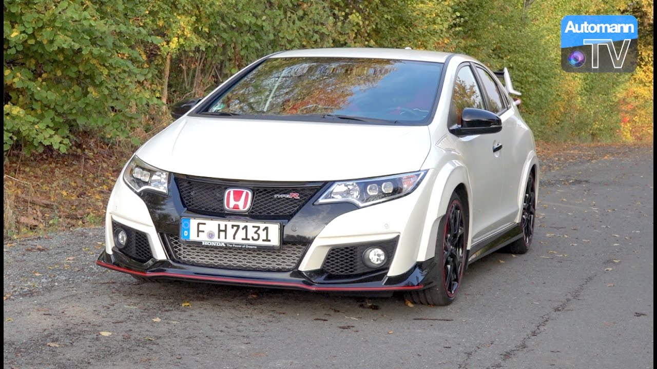 2016 Civic Type R (310hp) - DRIVE & SOUND (60FPS)