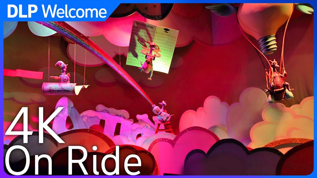 [4K] Journey into Imagination with Figment - On Ride 2022 - EPCOT - Disney World