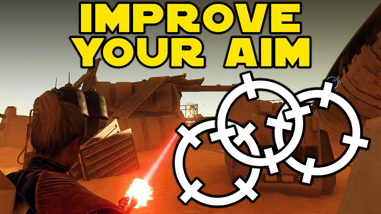 Star Wars Battlefront : How To AIM BETTER! - Improve Your Aim FAST (Get More Kills Tips/Tricks)