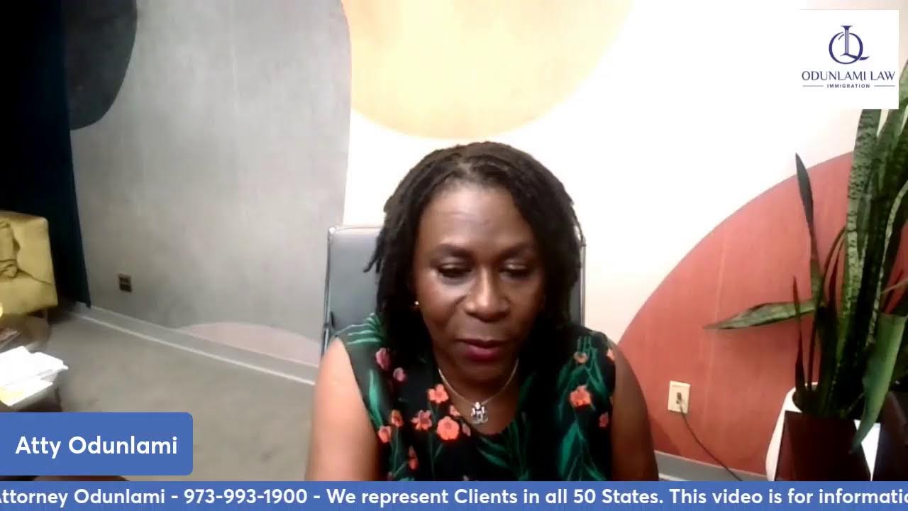 Immigration News Update with Atty Odunlami