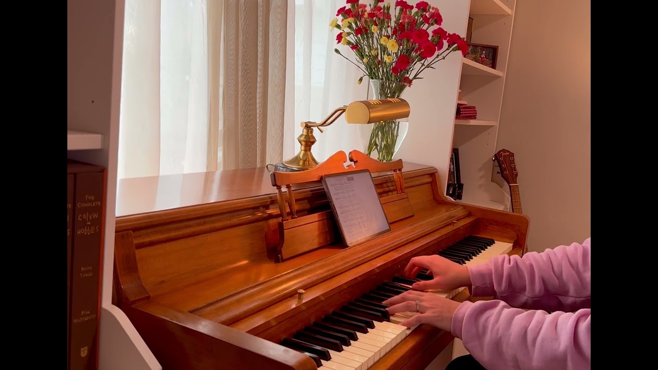 Come Behold the Wondrous Mystery - Piano Cover by Joanna Sukach 