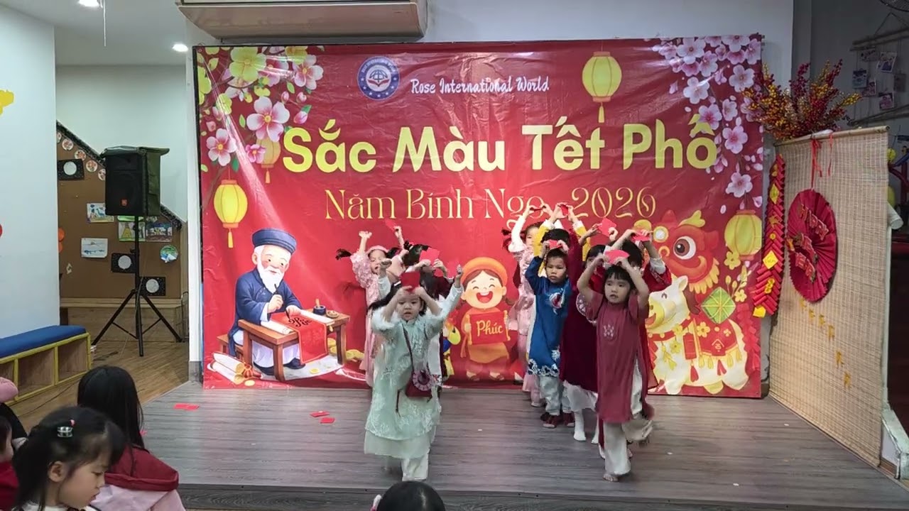 Bao lì xì đỏ - Tết 2026 Rose International Mỹ Đình - Lion class