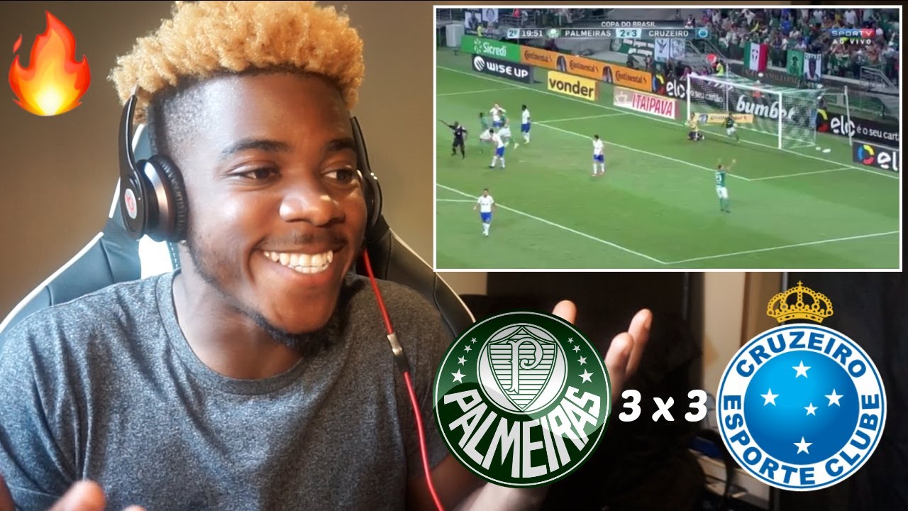 PALMEIRAS 3 x 3 CRUZEIRO - GOLS & MELHORES MOMENTOS - Copa do Brasil 2017 🔥🏆 | Reaction
