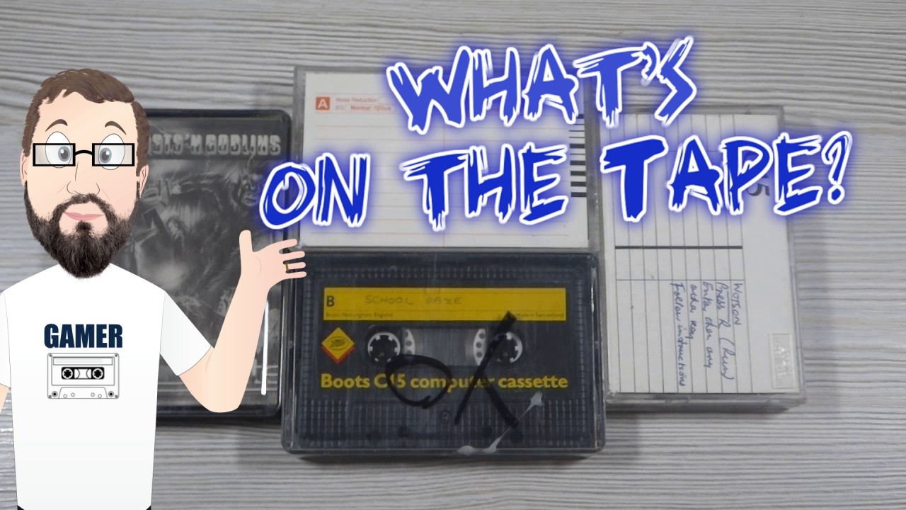 What's on the Tape? 🖥️ featuring ZX Spectrum games Skool Daze, Ghost'n Goblins and more!