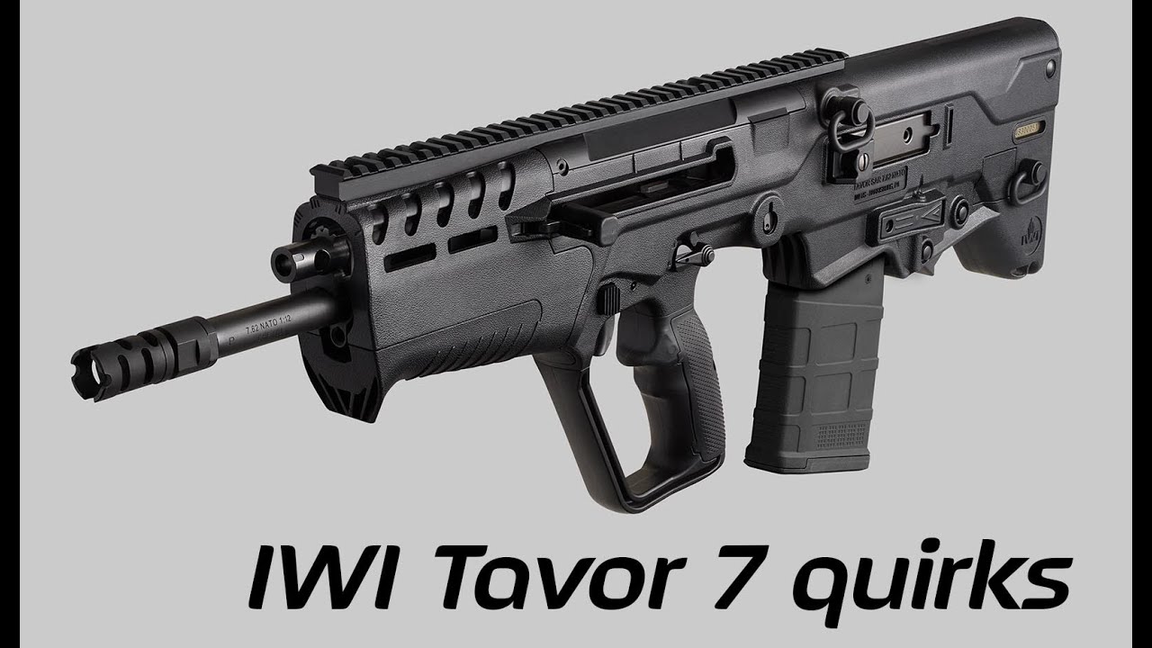 Особенности винтовки IWI Tavor 7 калибра 7,62 мм с компоновкой «буллпап»