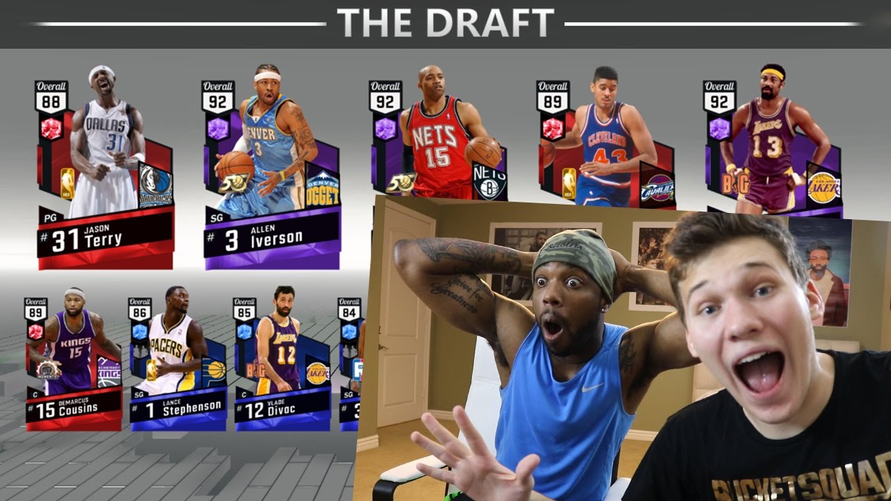 2 PLAYER DRAFT W/ CASHNASTY NBA 2K17 DRAFT!