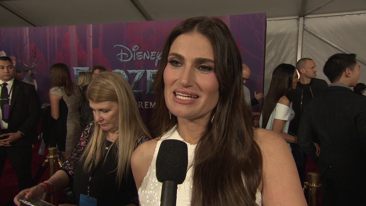 Idina Menzel 'Elsa' Interview Frozen 2 Premiere