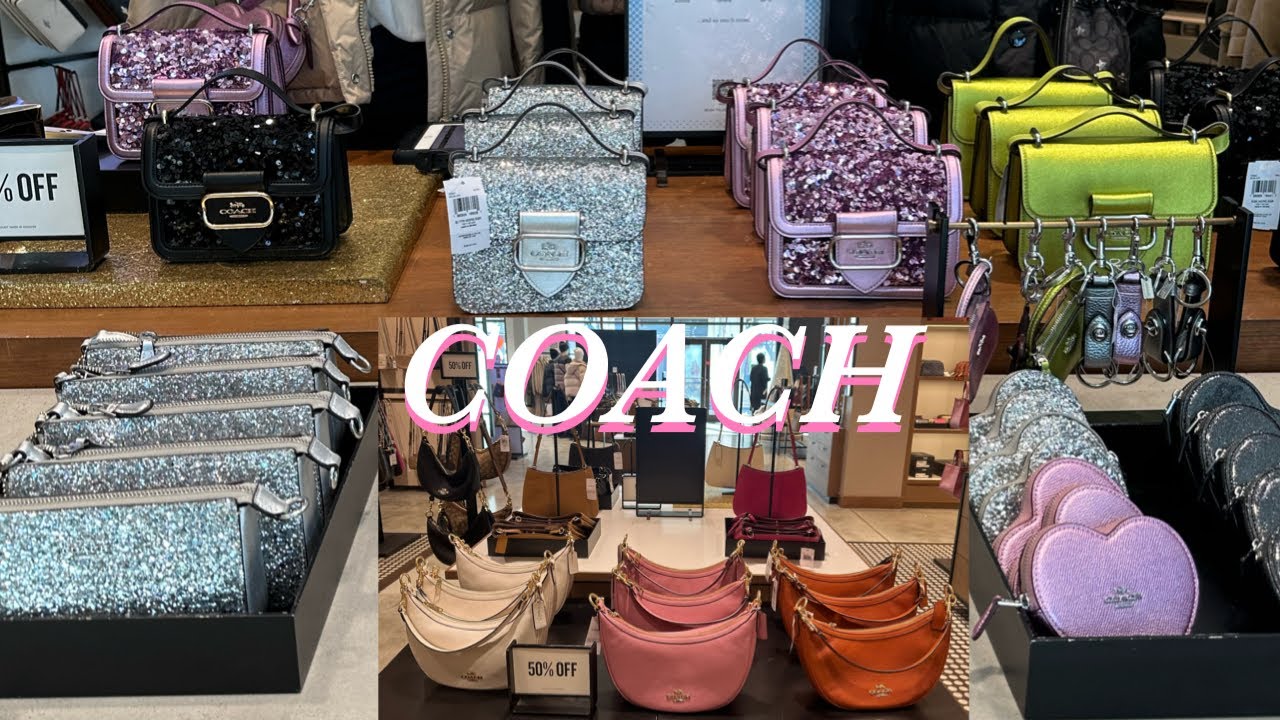 COACH OUTLET 🎄NEW COLLECTION PARTY BAG ++