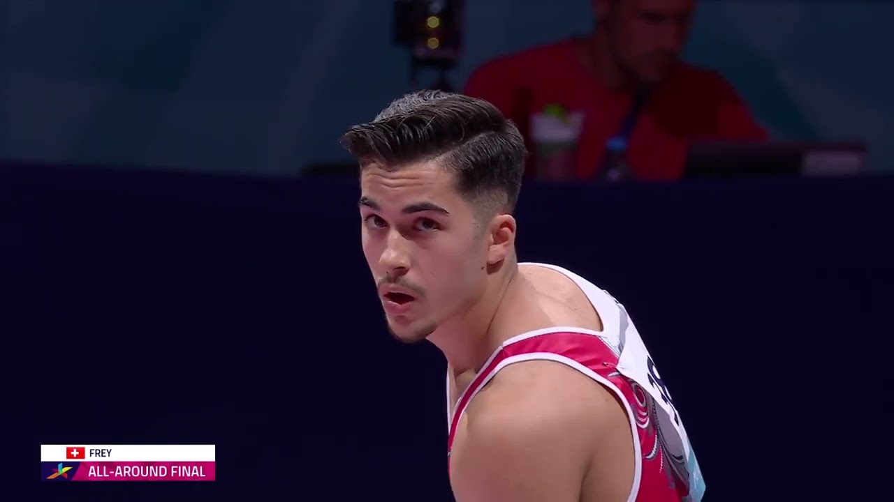 Andrin Frey. 2022 European Championships. Qualification. VT1