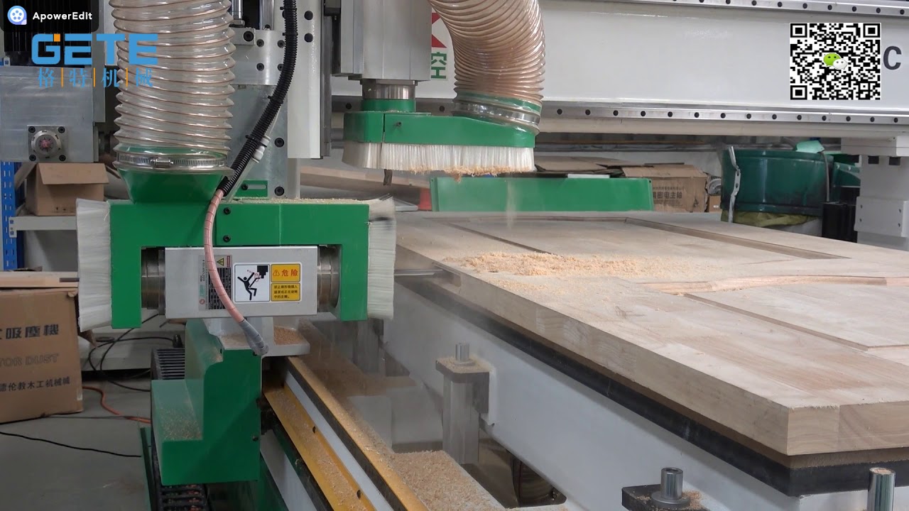 CNC Wooden Door Making Machine
