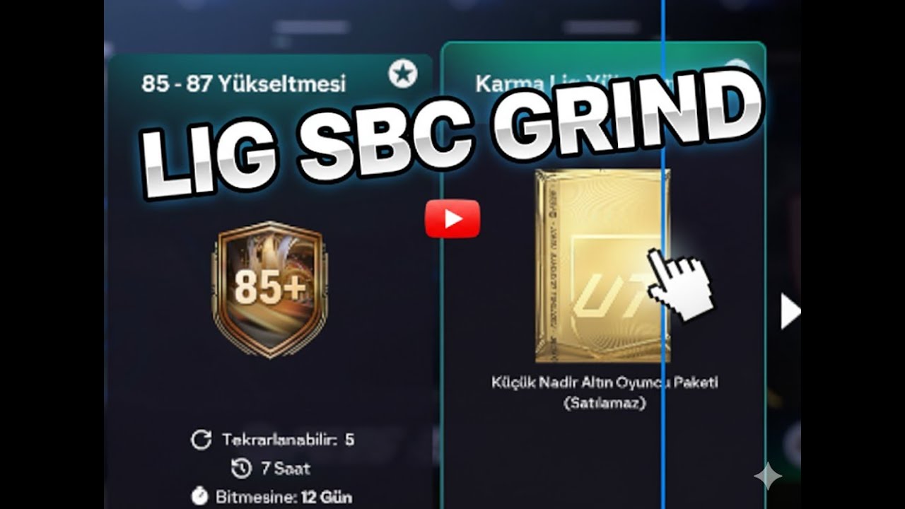 FC26 CRAFT YÖNTEMİ  BAŞLADI LİG SBC GRİND  FODDER KASMAK İSTEYEN TIKLASIN