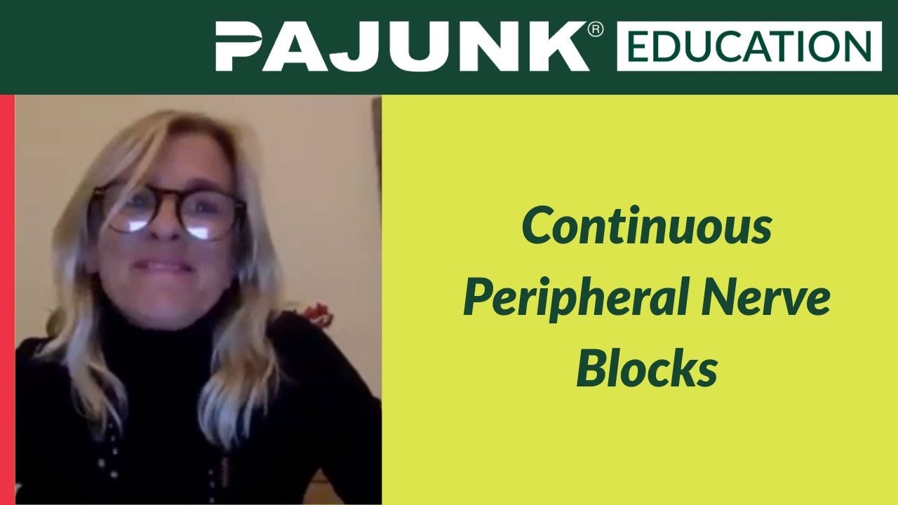 Catheter Techniques for Continuous Peripheral Nerve Blocks - Safe & Reliable? [WEBINAR]