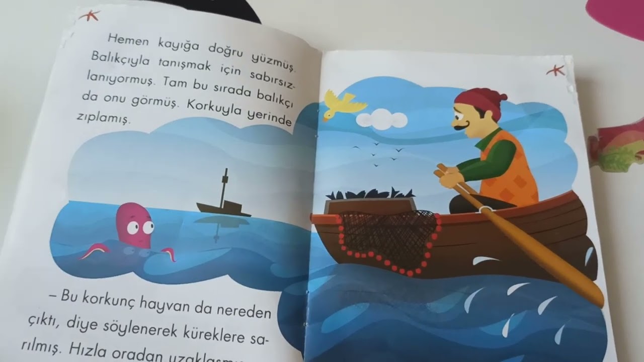 hikaye kitabı okuma, Meraklı potpot