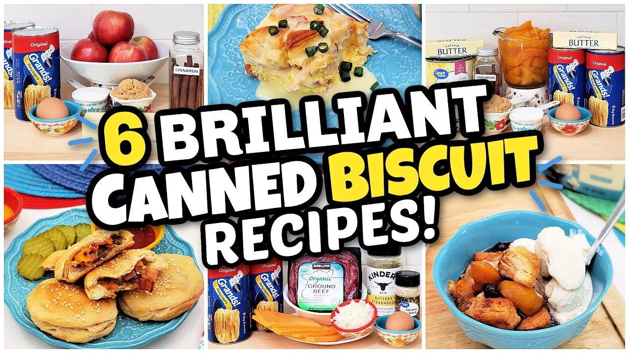 6 Brilliant Ways to Use Canned Biscuit Dough | Canned Biscuit Hacks