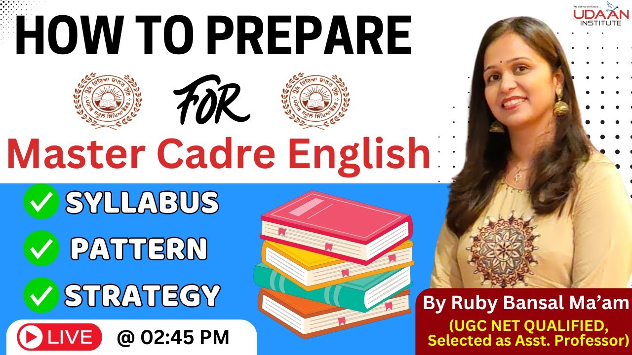 Master Cadre English | Strategy & Exam Pattern | By Ruby Bansal Ma'am