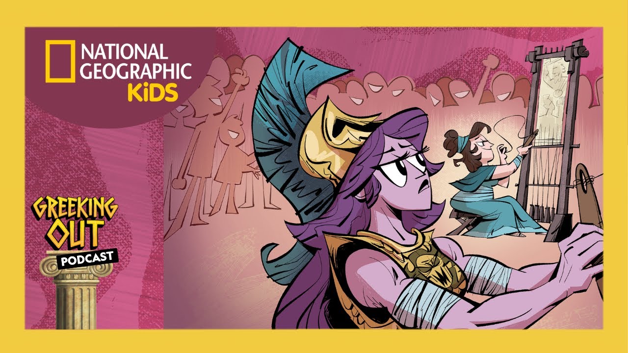 Greeking Out Podcast | Episode 5 | Arachne the Weaver | @natgeokids