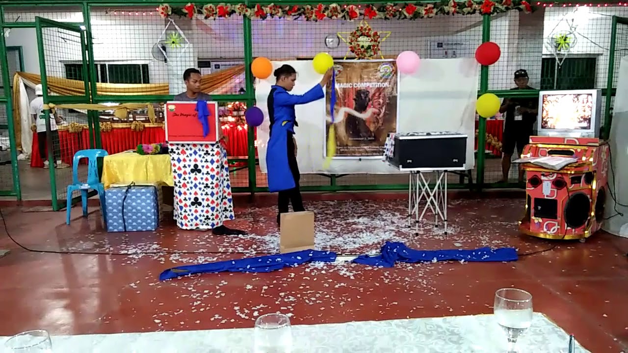 The Magic Of Jerrico Champion 1st Magic Competition Clown Sharing