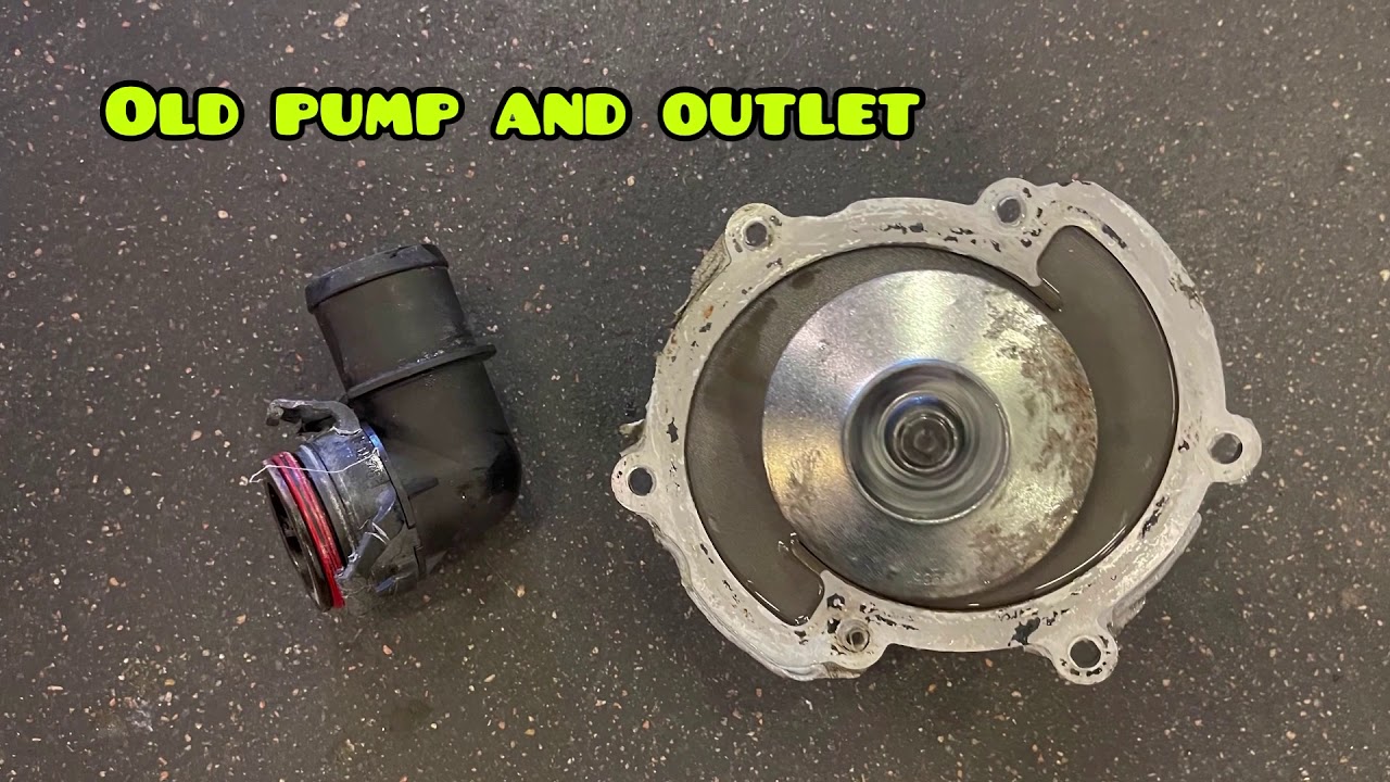How To GMC Water Pump Replacement/2010 Cadillac SRX/GMC Acadia Water Pump Removal And Replacement