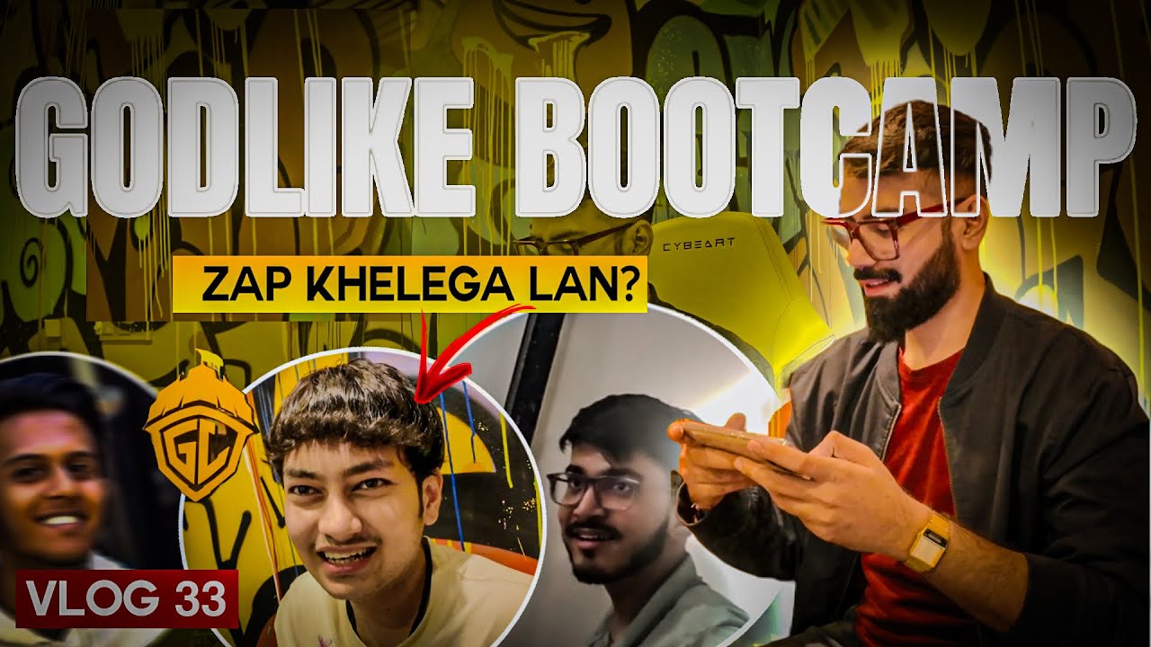 I visited Godlike bootcamp for the first time 👊💛 | Vlog 33