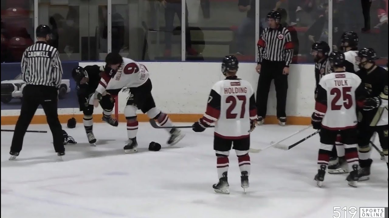 GOHL - Caledon Bombers против Cambridge RedHawks
