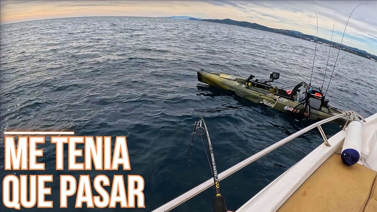 Nunca sabes cómo puede acabar una jornada de pesca.