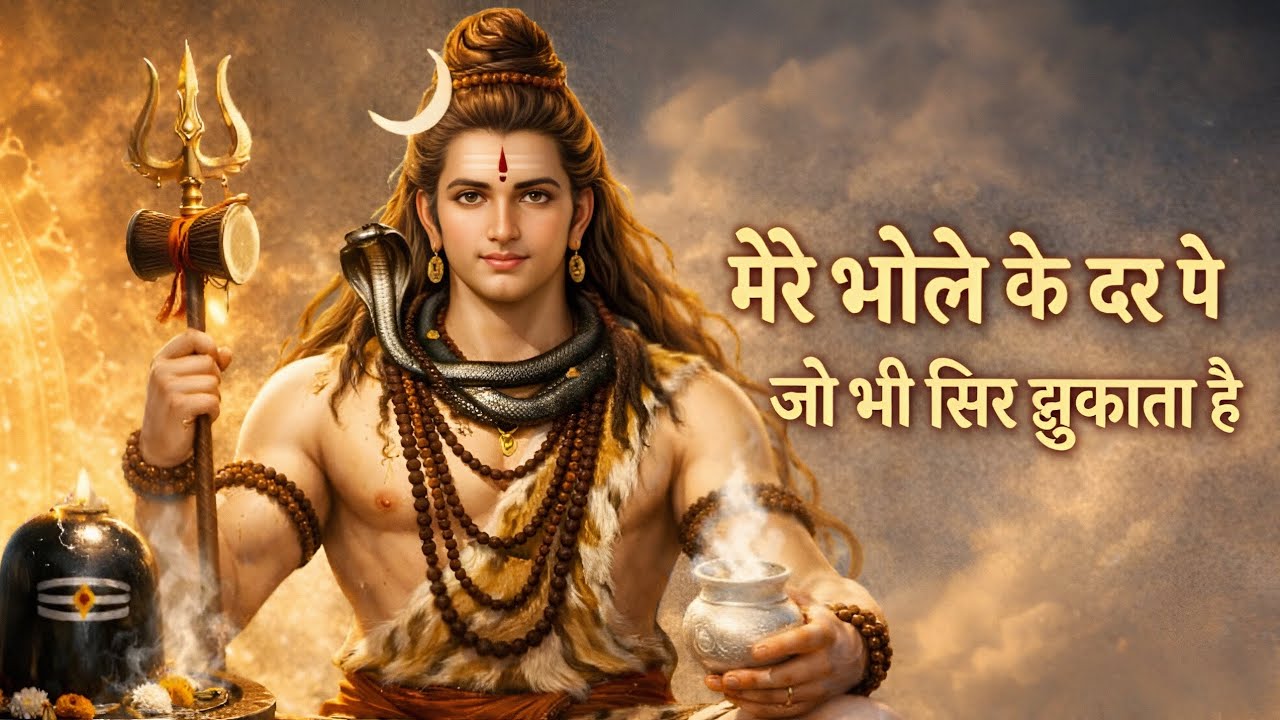 Mere Bhole Ke Dar Per Jo Bhi Sir Jhukata Hai मेरे भोले के दर पर जो भी सर झुकाता है New Song Vijay C