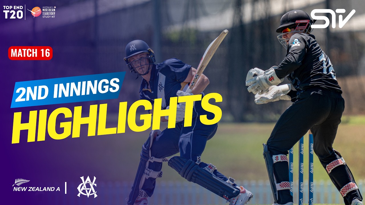 2nd Innings Highlights | New Zealand A vs Victoria CA XI | Top End 2026 | Match 16 | DXC | ZP1K