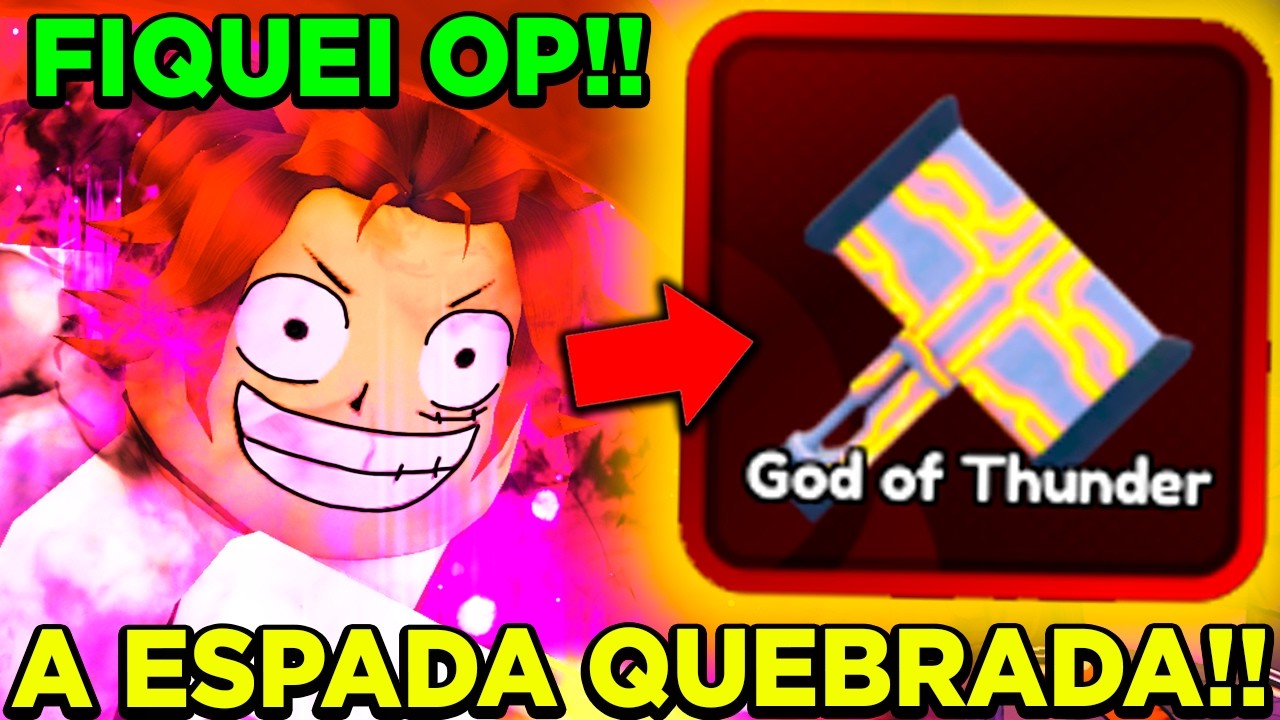 PEGUEI a NOVA ESPADA SECRETA SUPER OP QUE ESTAVA ESCONDIDA no NOVO SIMULATOR de ANIMES!!