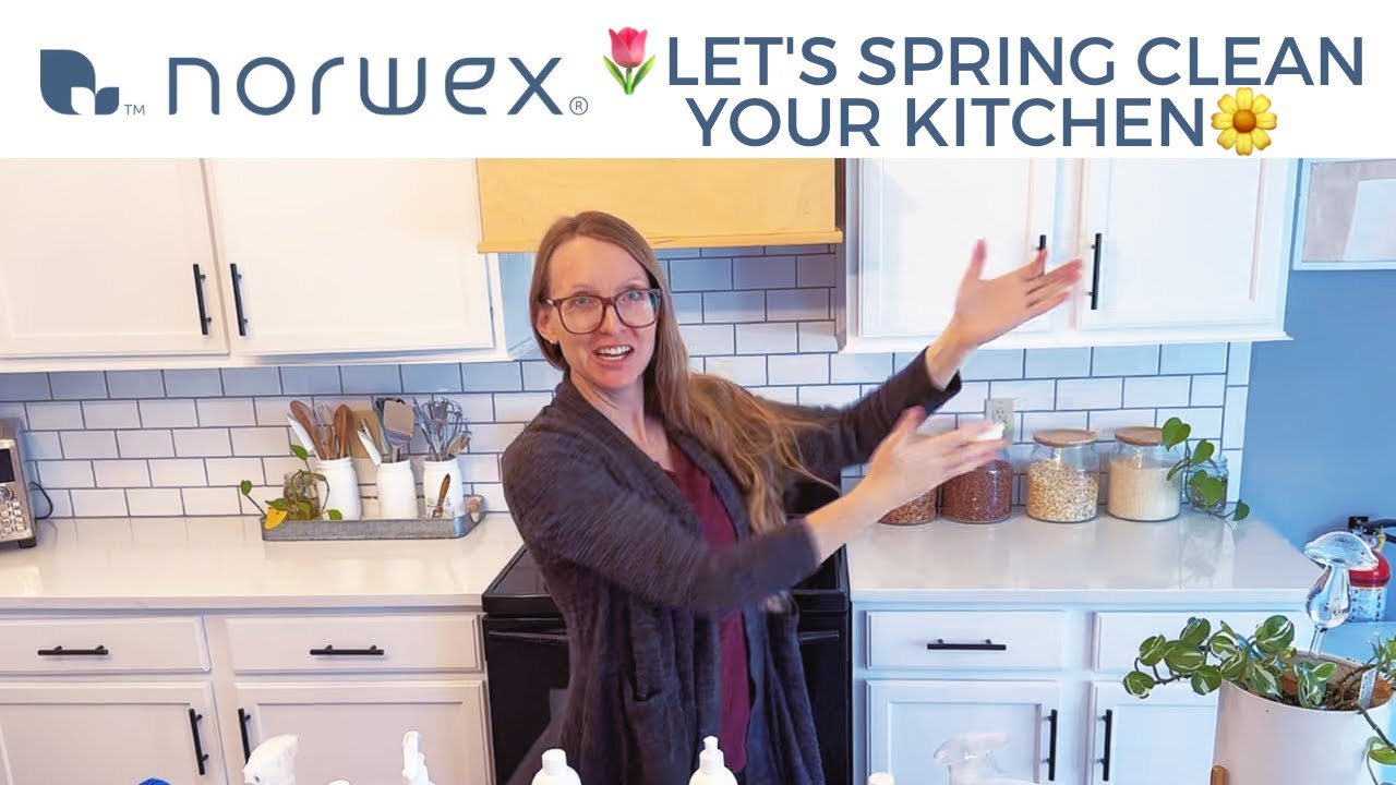 🌸🌷🌿 Video #2: Let's Spring Clean your Kitchen with Norwex!