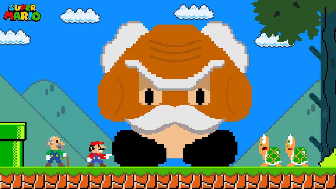 When Everything Mario Touches Gets OLDER!
