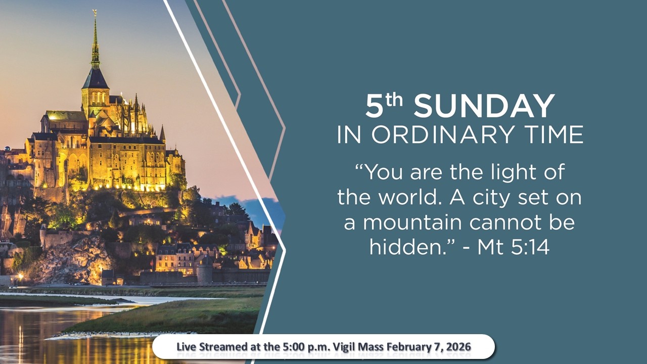 5th Sunday in Ordinary Time - 2026