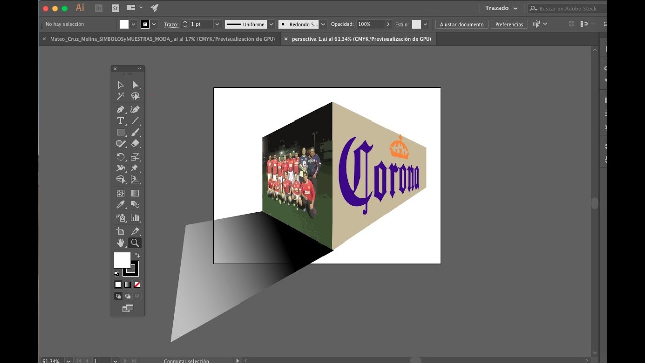 Perspectiva con adobe illustrator