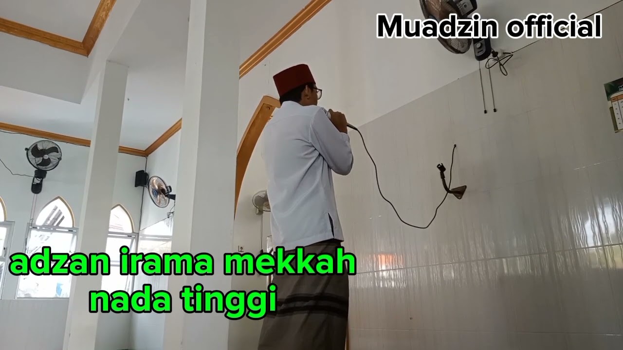 SAFARI ADZAN MASJID MIFTA AKBAR IRAMA MEKKAH