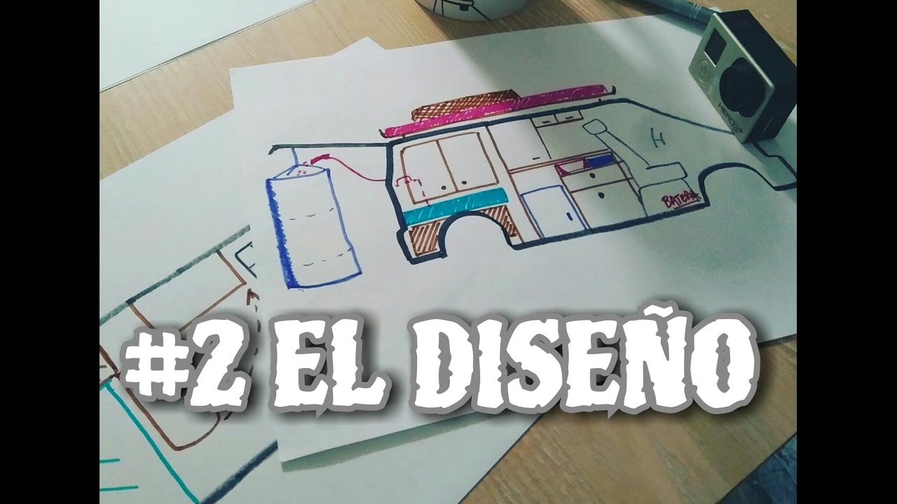 Camperización furgoneta #2  ¿como diseñar una furgoneta camper? MB Vito w638