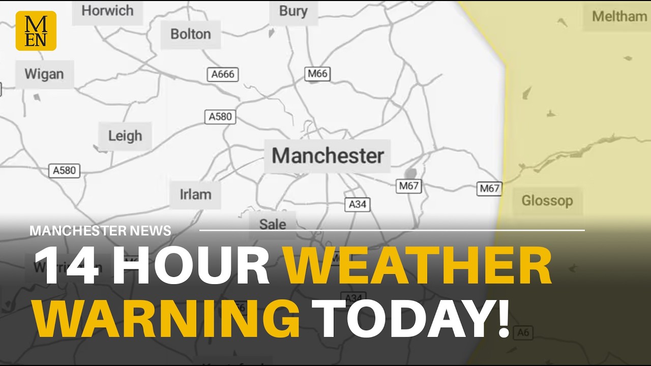 Snow to HIT UK as Met Office bumps up weather warning for Greater Manchester TODAY