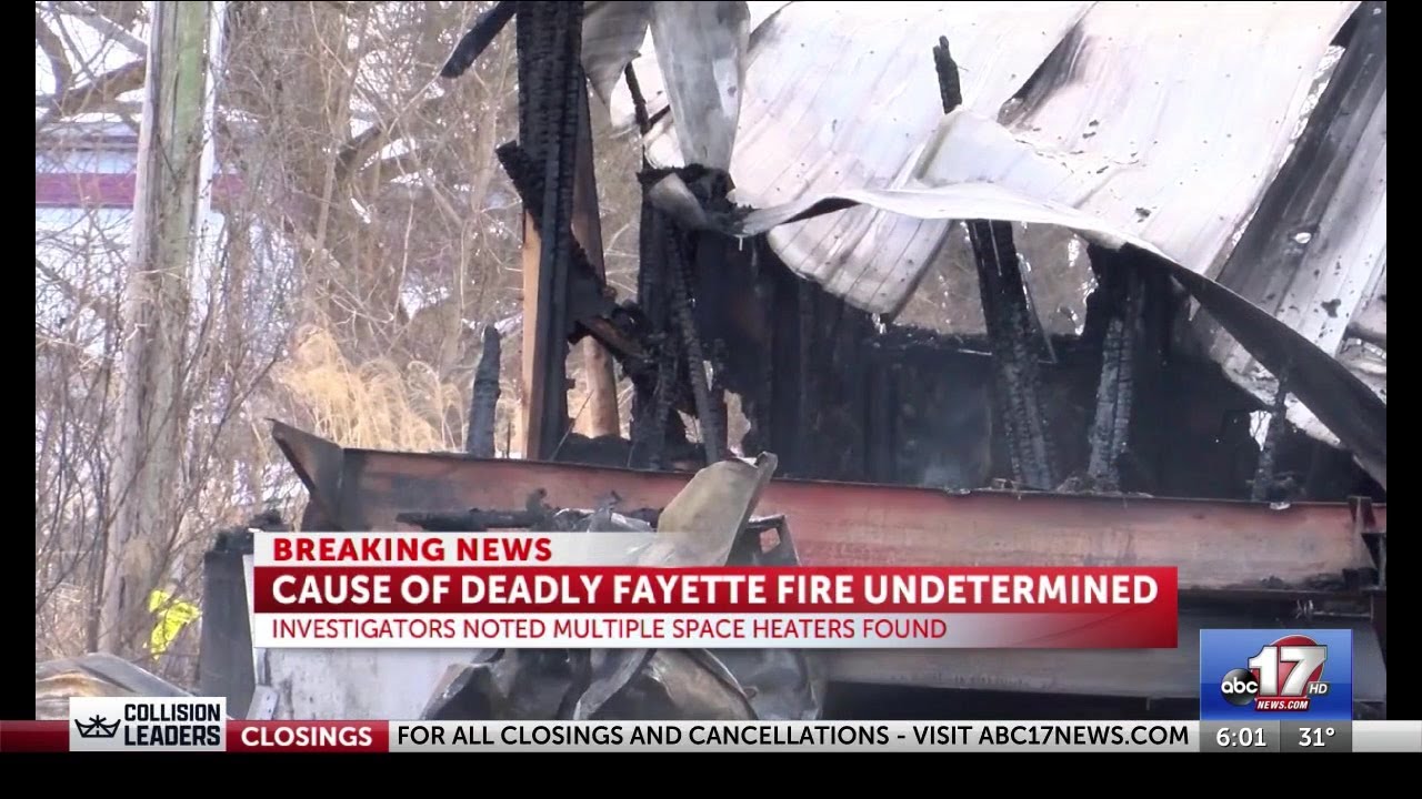 Cause of deadly fire at Fayette assisted living facility undetermined