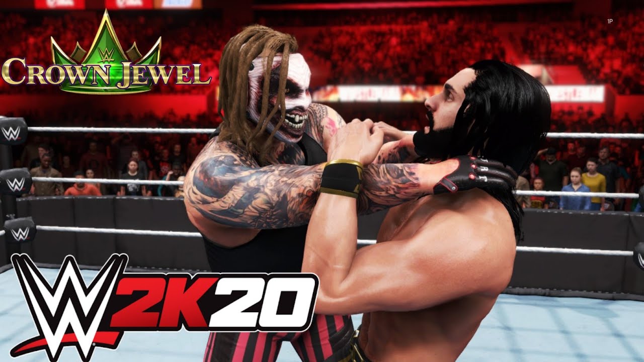 WWE 2K20: The Fiend Bray Wyatt vs Seth Rollins - Crown Jewel Gameplay