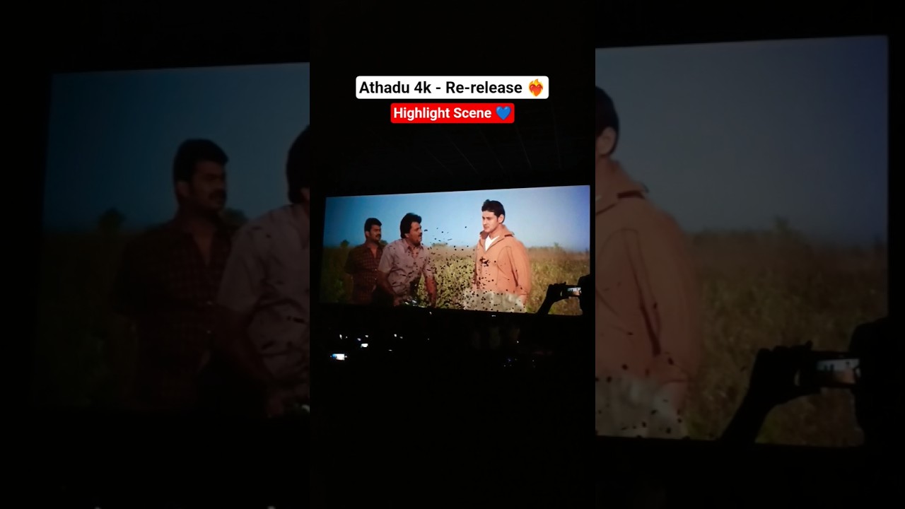 Athadu Naidu Fight scene theatre response 🔥🔥#maheshbabu #athadu #rerelease #fansreaction
