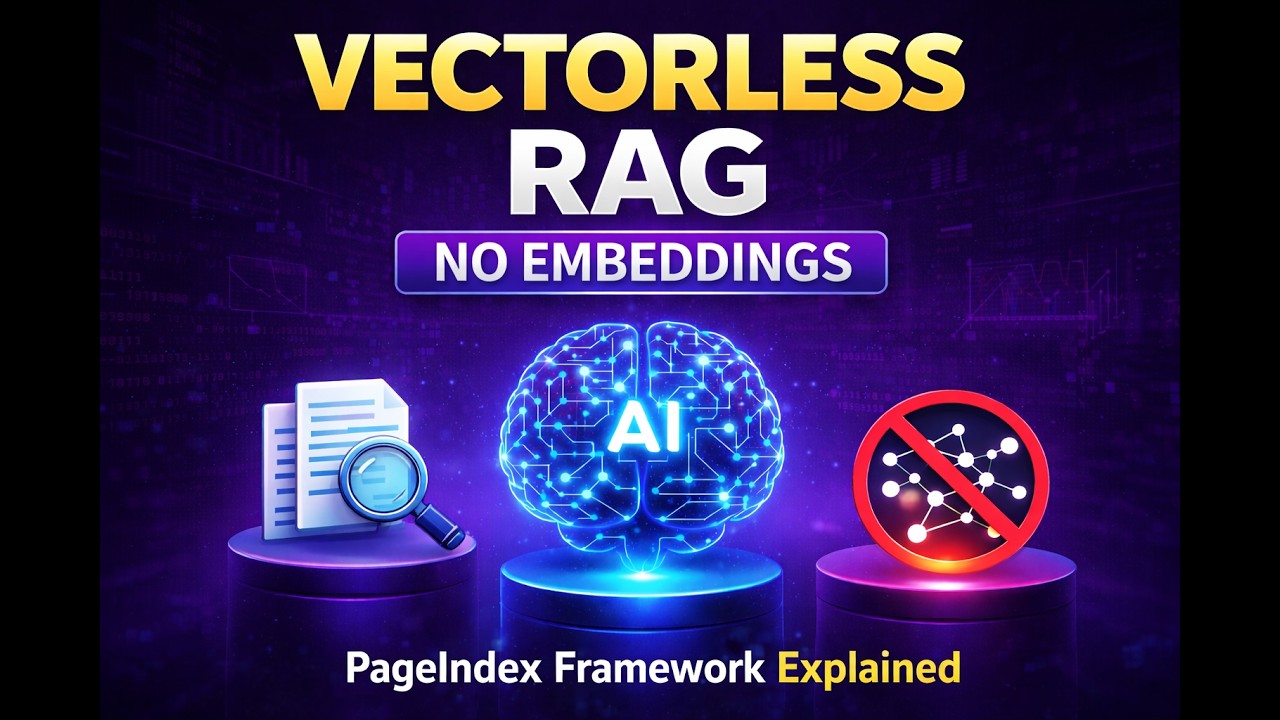 Vectorless RAG Explained: The PageIndex Framework Deep Dive