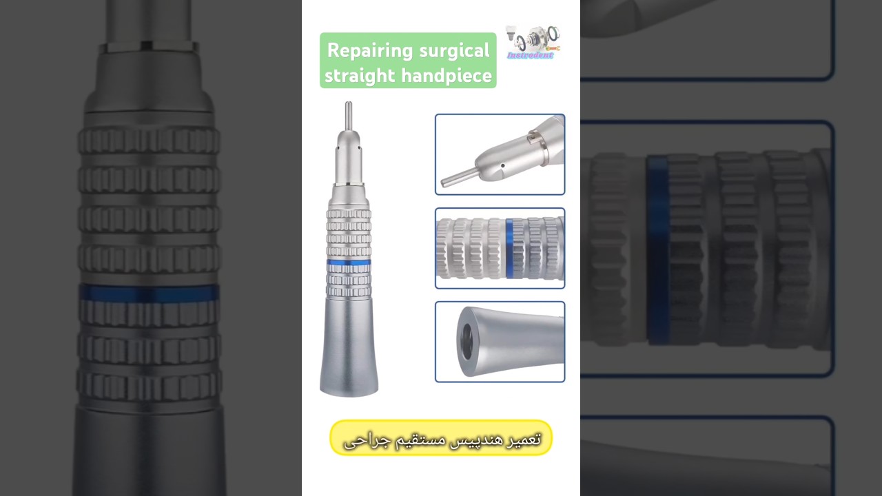 #Repairing and #servicing the #surgical #straight #handpiece #dental #dentalequipment #dentalclinic