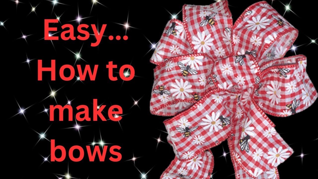Say Goodbye to Bow-Making Stress: Easy Techniques for Perfect Bows!