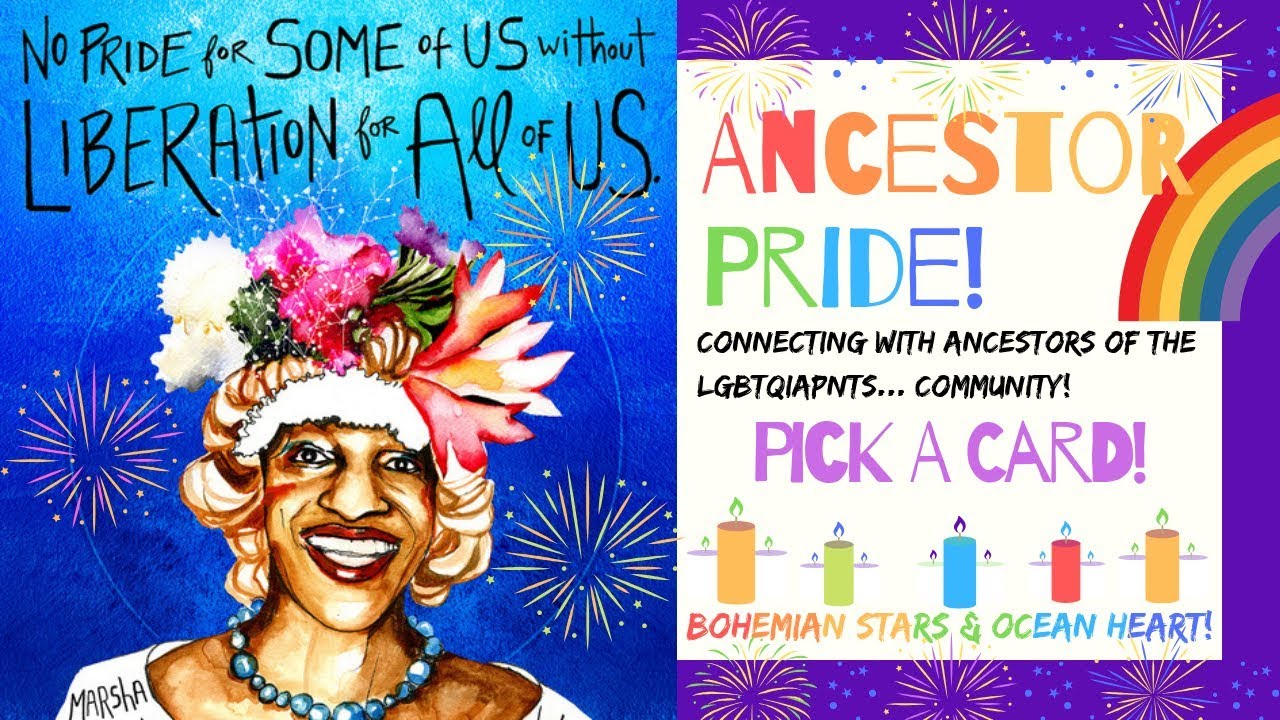 🎇💀💜ANCESTOR PRIDE! MSGS FROM LGBTQIAP+ ANCESTORS *Pick A Card*💜💀🎇
