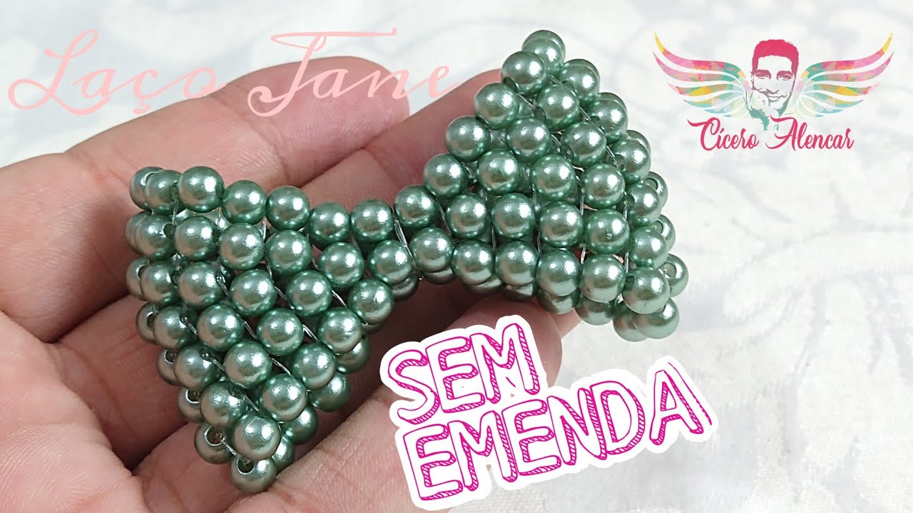 LAÇO DE PÉROLAS JANE | SEM EMENDA | Cícero Alencar
