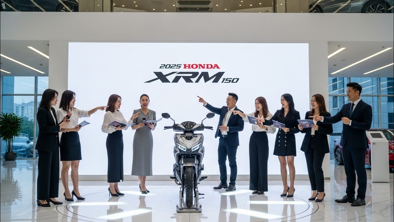 Honda XRM 150 2025 года &mdash; новый король скутер-байков уже здесь! 💥