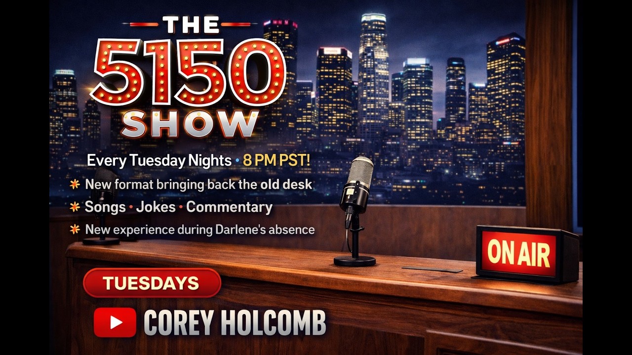 RETURN OF THE 5150 DESK !!! The Corey Holcomb 5150 Show 3/24/26