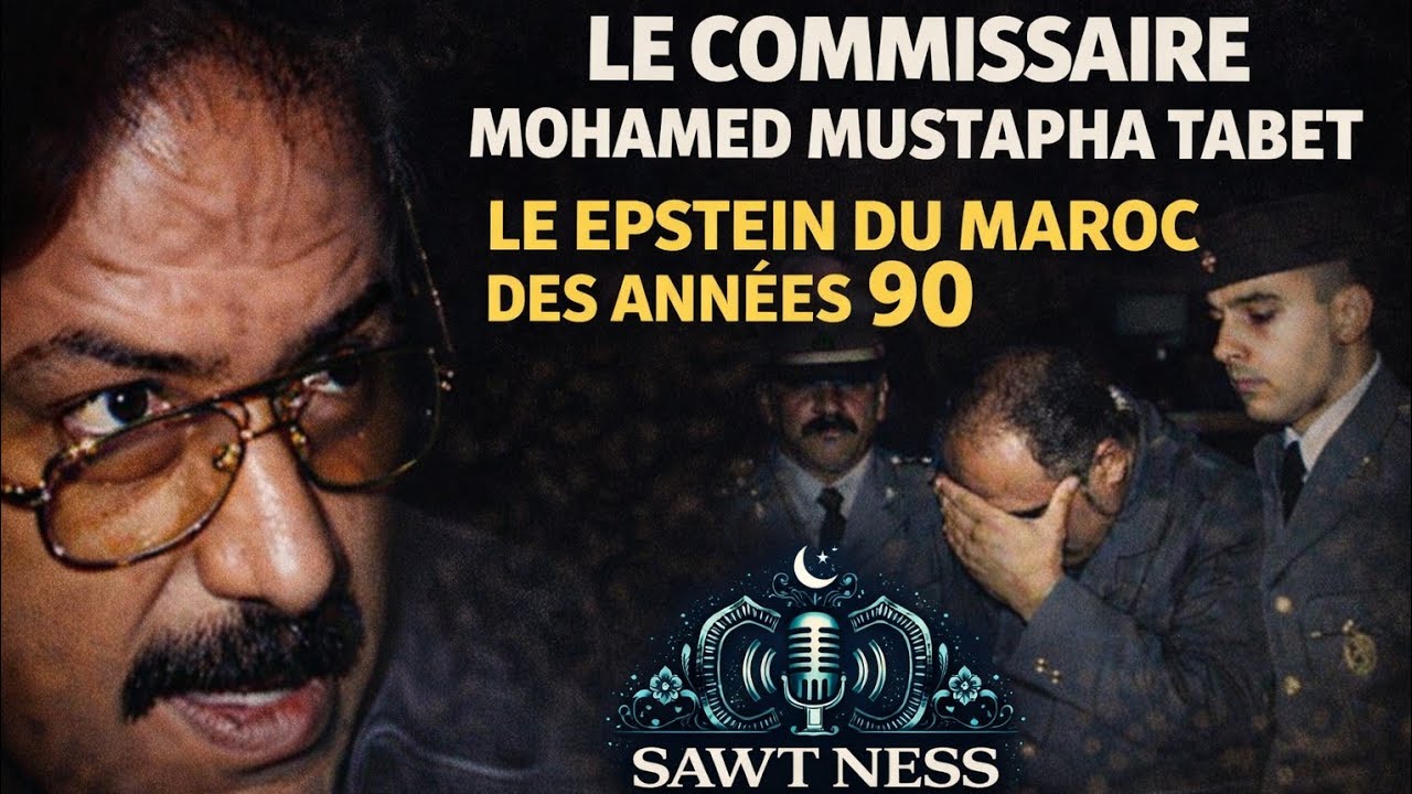 10.  Le Epstein du Maroc des années 90, Le comissaire Mohamed Mustapha Tabet 🤯😱