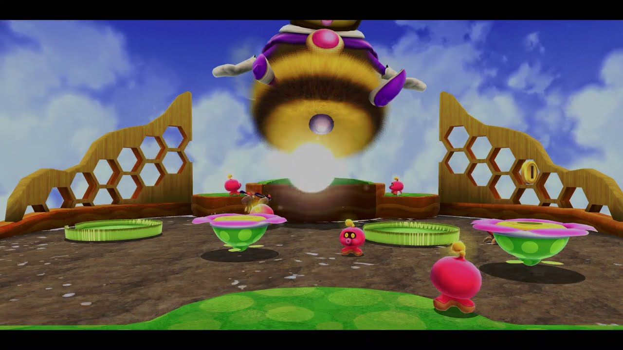 Super Mario Galaxy 2 - Honeyhop Galaxy: The Sweetest Silver Stars (Comet Medal)